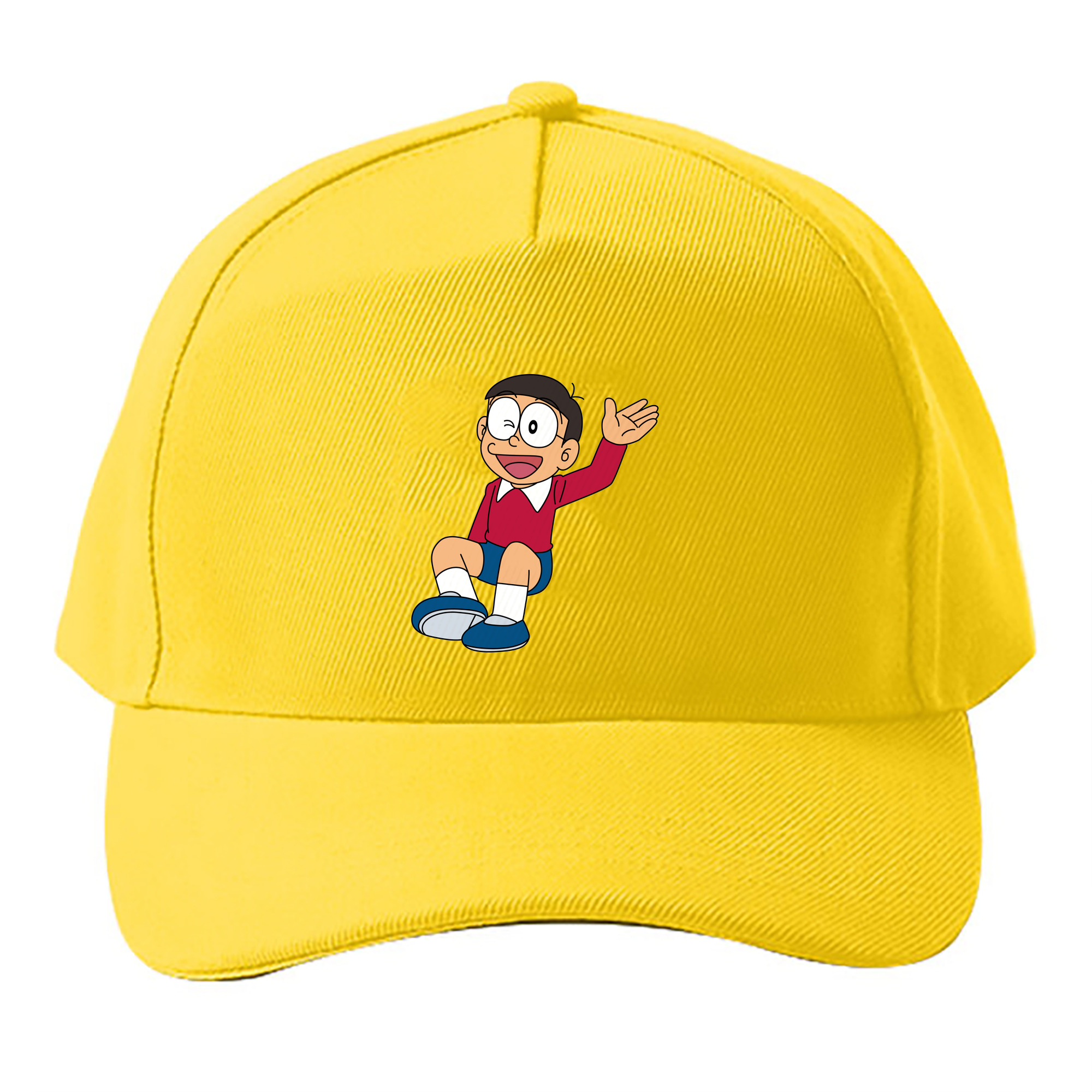 （画像用） ドラえもん 野比 のび太 Doraemon Nobita Nobi ベースボールキャップ 綿100％ 男女兼用 帽子 スポーツ